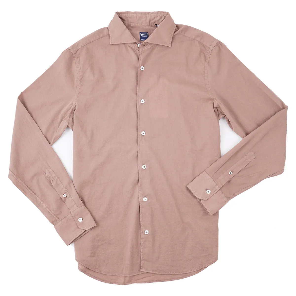 Fedeli 'Sean Panamino' Lightweight Cotton Shirt