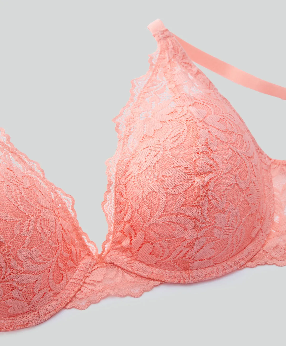 Floral Dreams Lace Plunge Bra