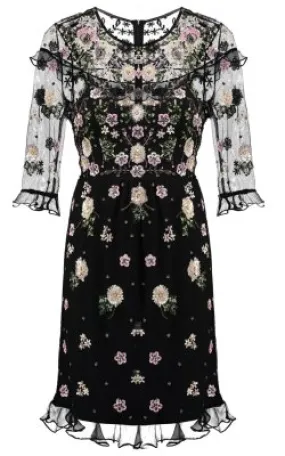 Floral Embroidered Dress