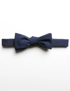 Formal Bowtie in Navy Wool & Mohair