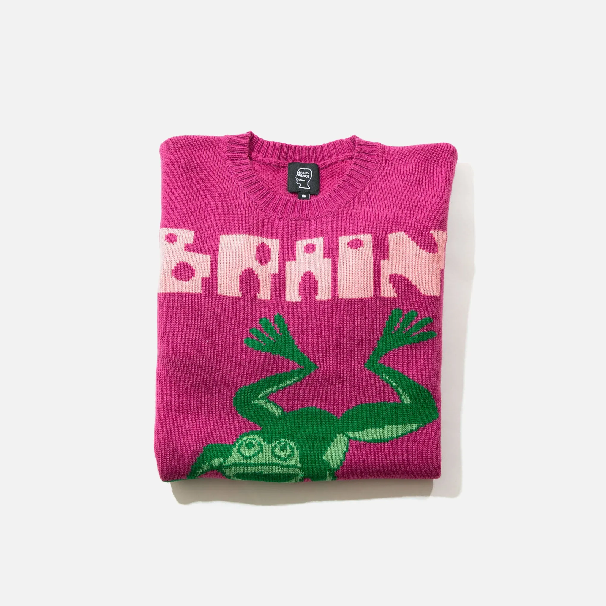 Frogger Sweater - Fushsia