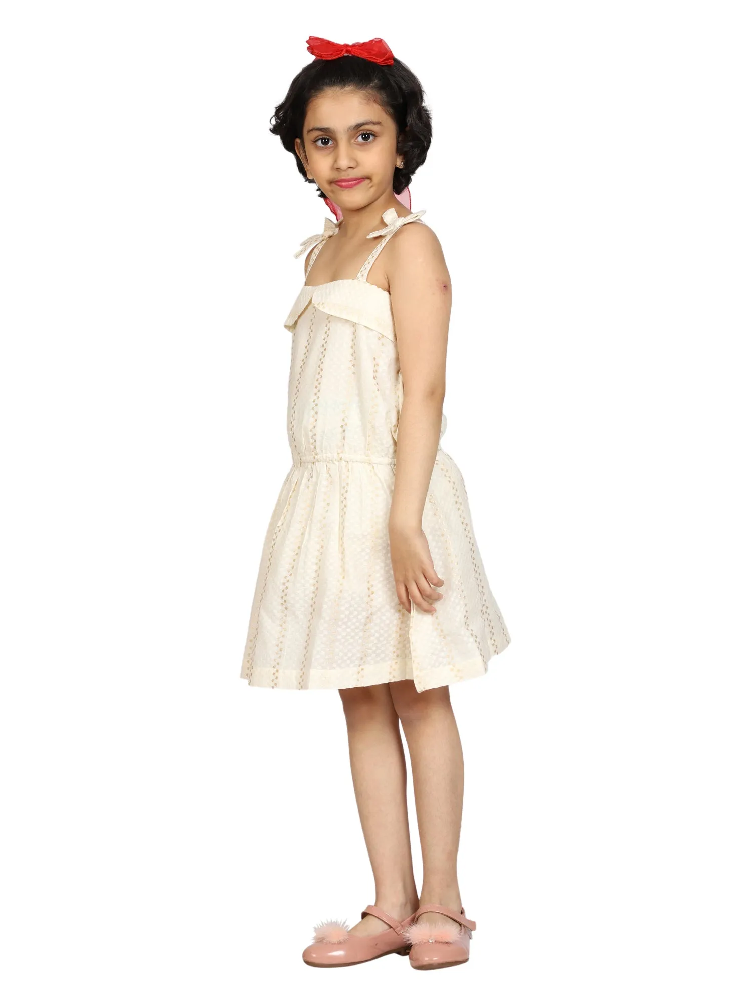 Girl's Bow Strap Frock