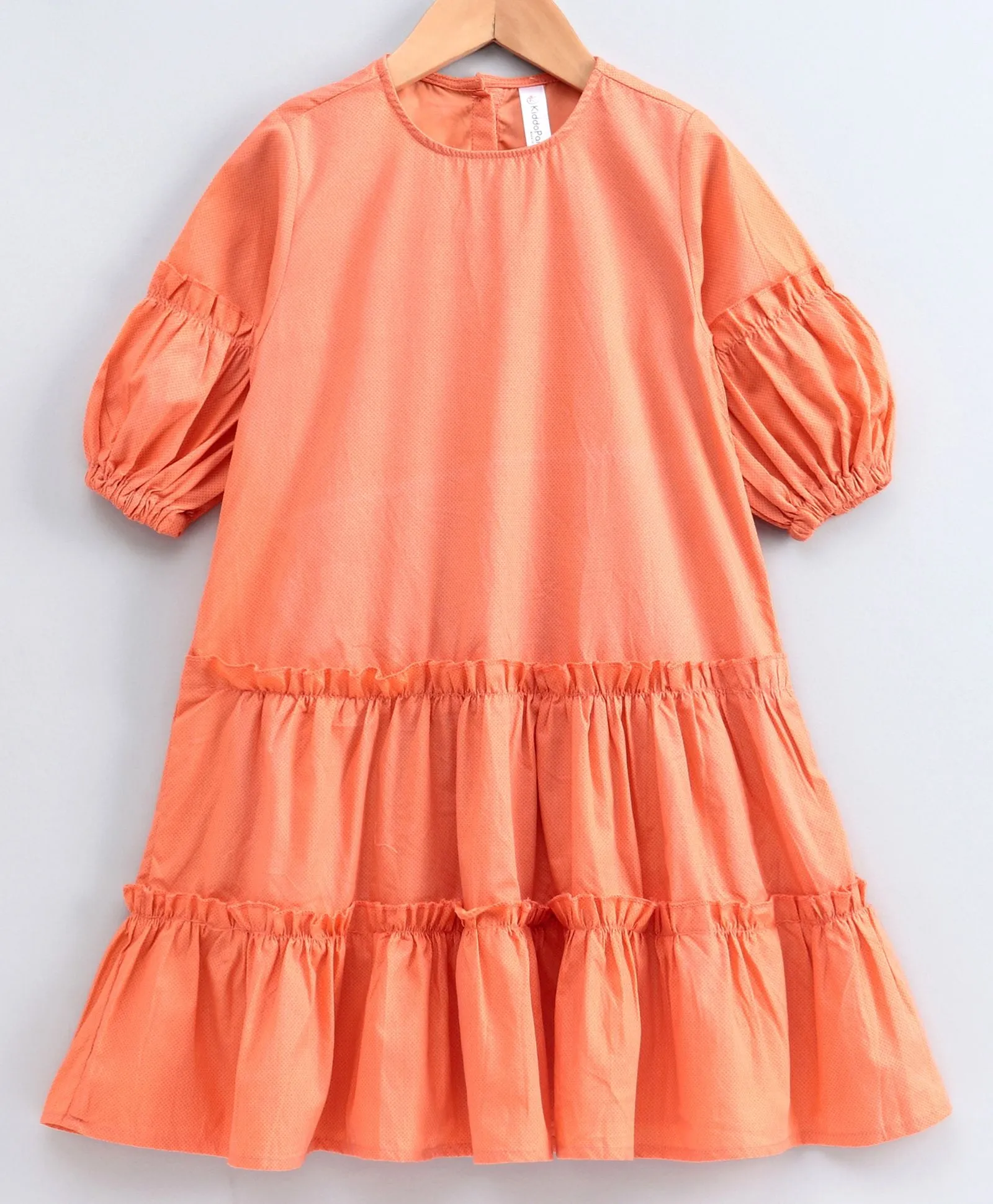 Girls Dress With Frilled Layer