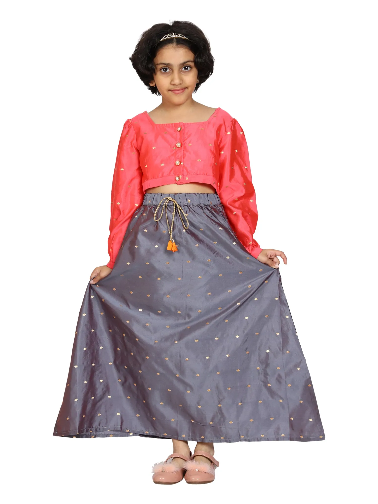 Girls Ghagra Choli Ethnic Set