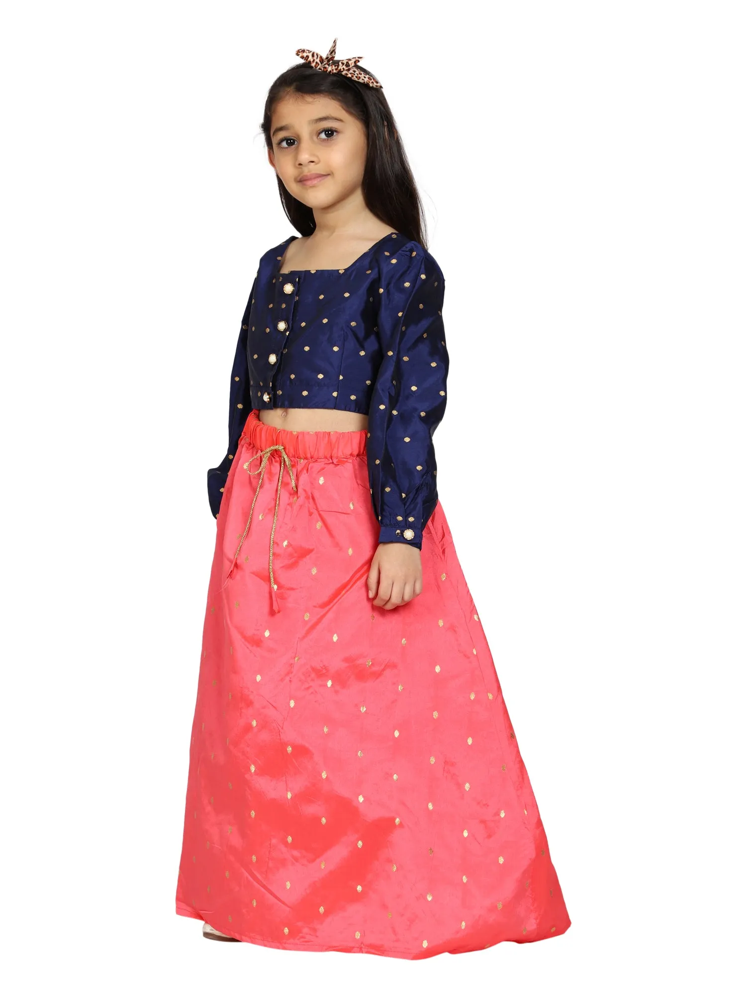 Girls Ghagra Choli Ethnic Set