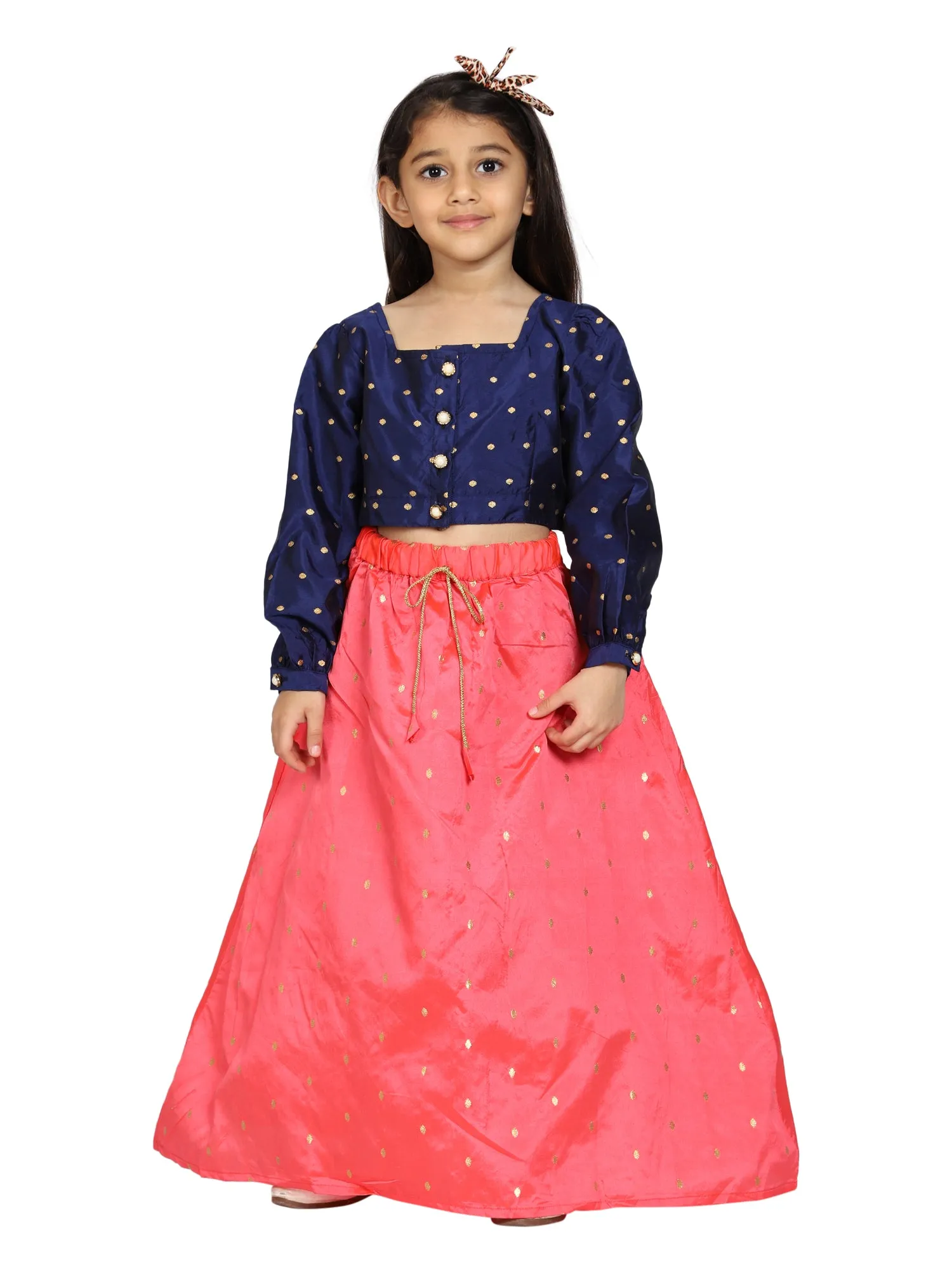 Girls Ghagra Choli Ethnic Set