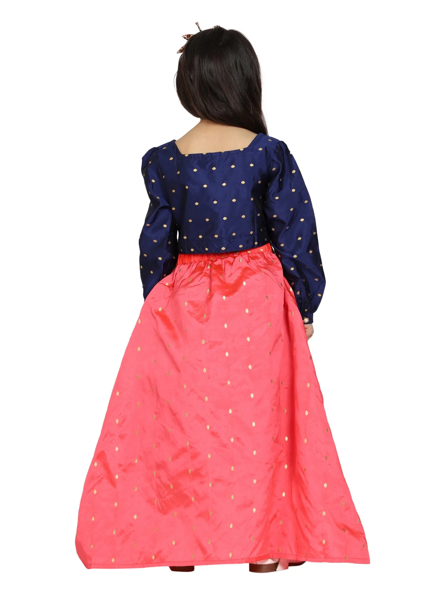 Girls Ghagra Choli Ethnic Set