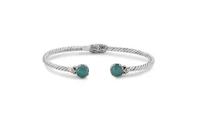 Glow Bangle- Aquamarine