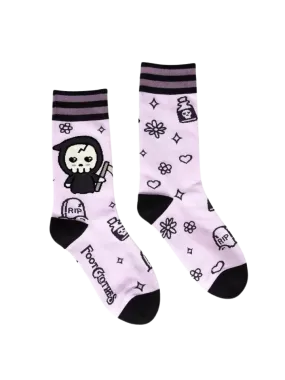 Grim Reaper Crew Socks