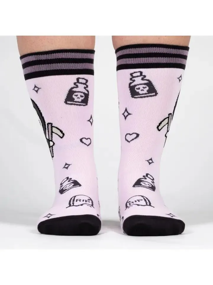 Grim Reaper Crew Socks