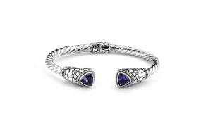 Hammerhead Bangle- Amethyst