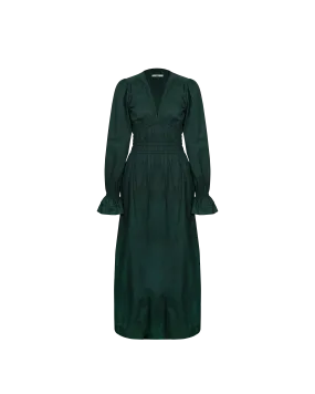 HANNA MAXI DRESS PINE