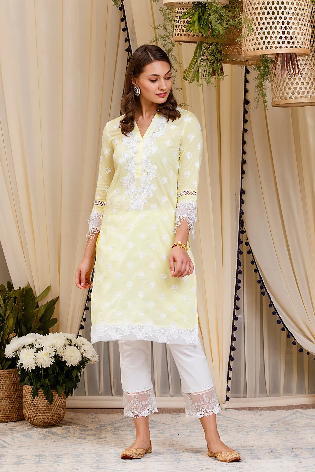 Heather Kurta Lemon Yellow