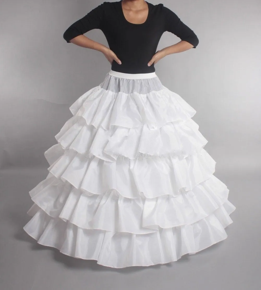 Hot Bridal Wedding Petticoat Underskirt  Plus Size Hoop Crinoline 12 Styles