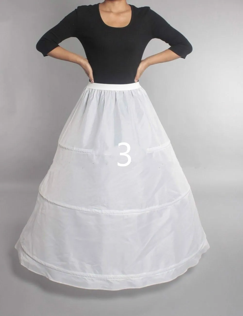 Hot Bridal Wedding Petticoat Underskirt  Plus Size Hoop Crinoline 12 Styles