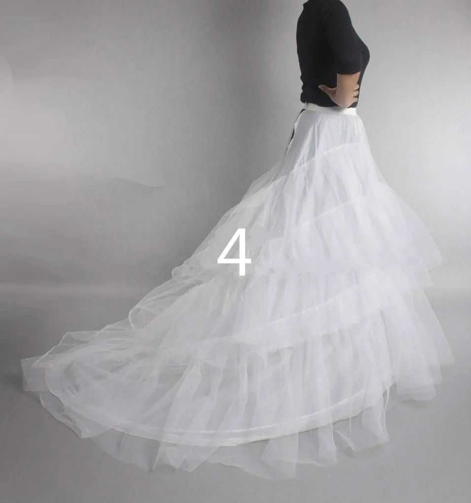 Hot Bridal Wedding Petticoat Underskirt  Plus Size Hoop Crinoline 12 Styles