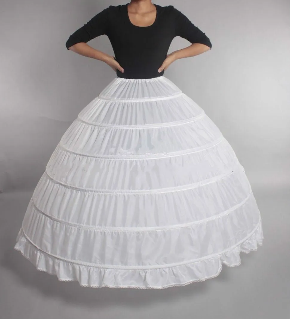 Hot Bridal Wedding Petticoat Underskirt  Plus Size Hoop Crinoline 12 Styles