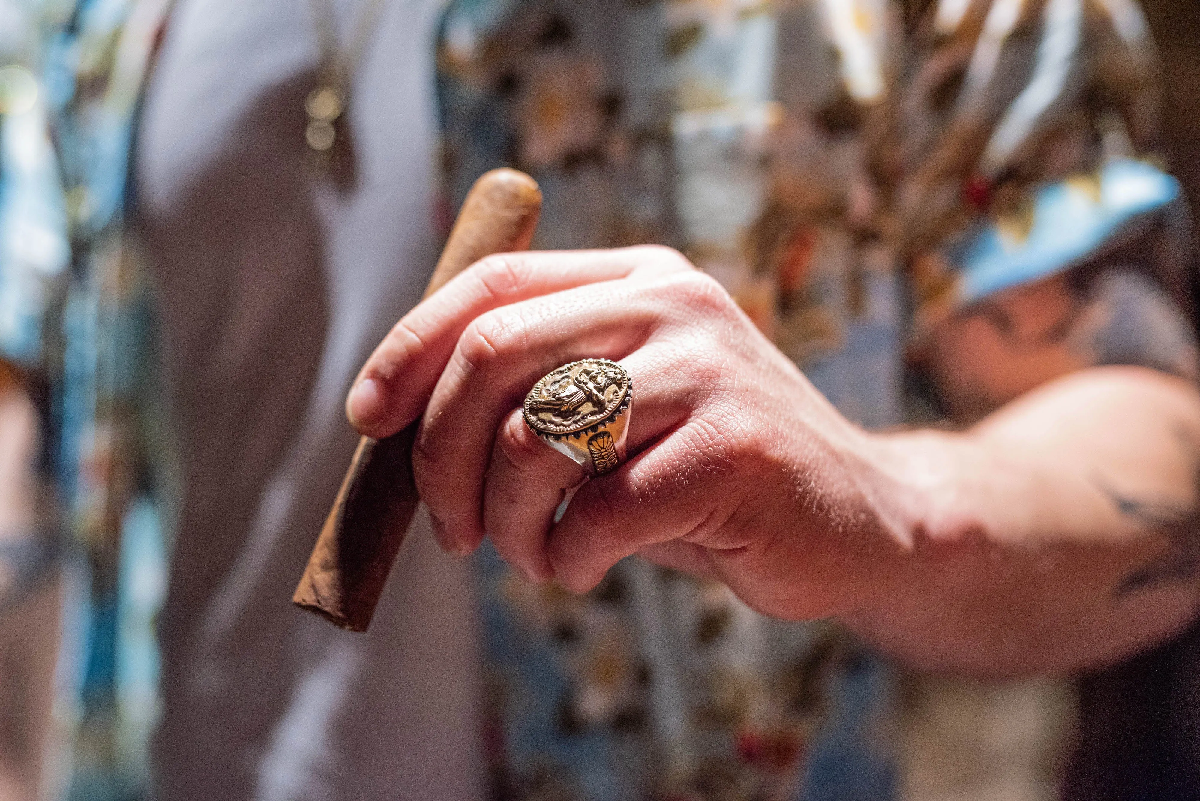 Hula Girl Souvenir Ring