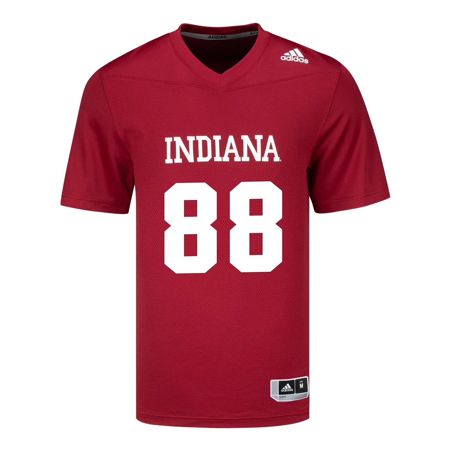 Indiana Hoosiers Adidas #88 Sam West Crimson Student Athlete Football Jersey