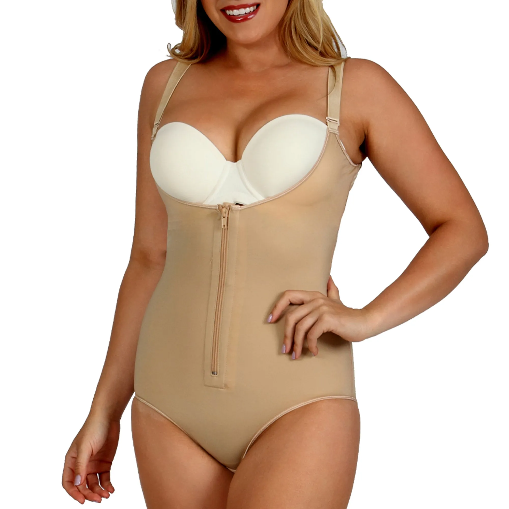 Instantfigure Underbust Brief Bodysuit with zip MD200