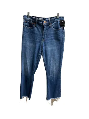 Jeans Cropped By J. Crew In Blue Denim, Size: 6