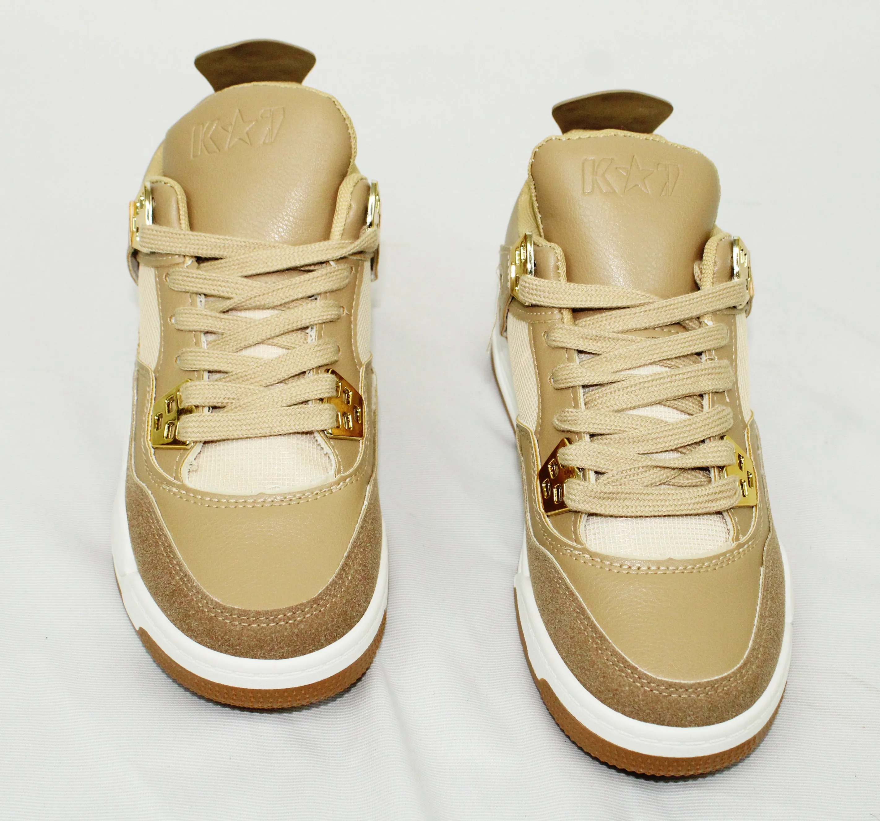 K7 Air Jord Camel Ladies  Sneaker