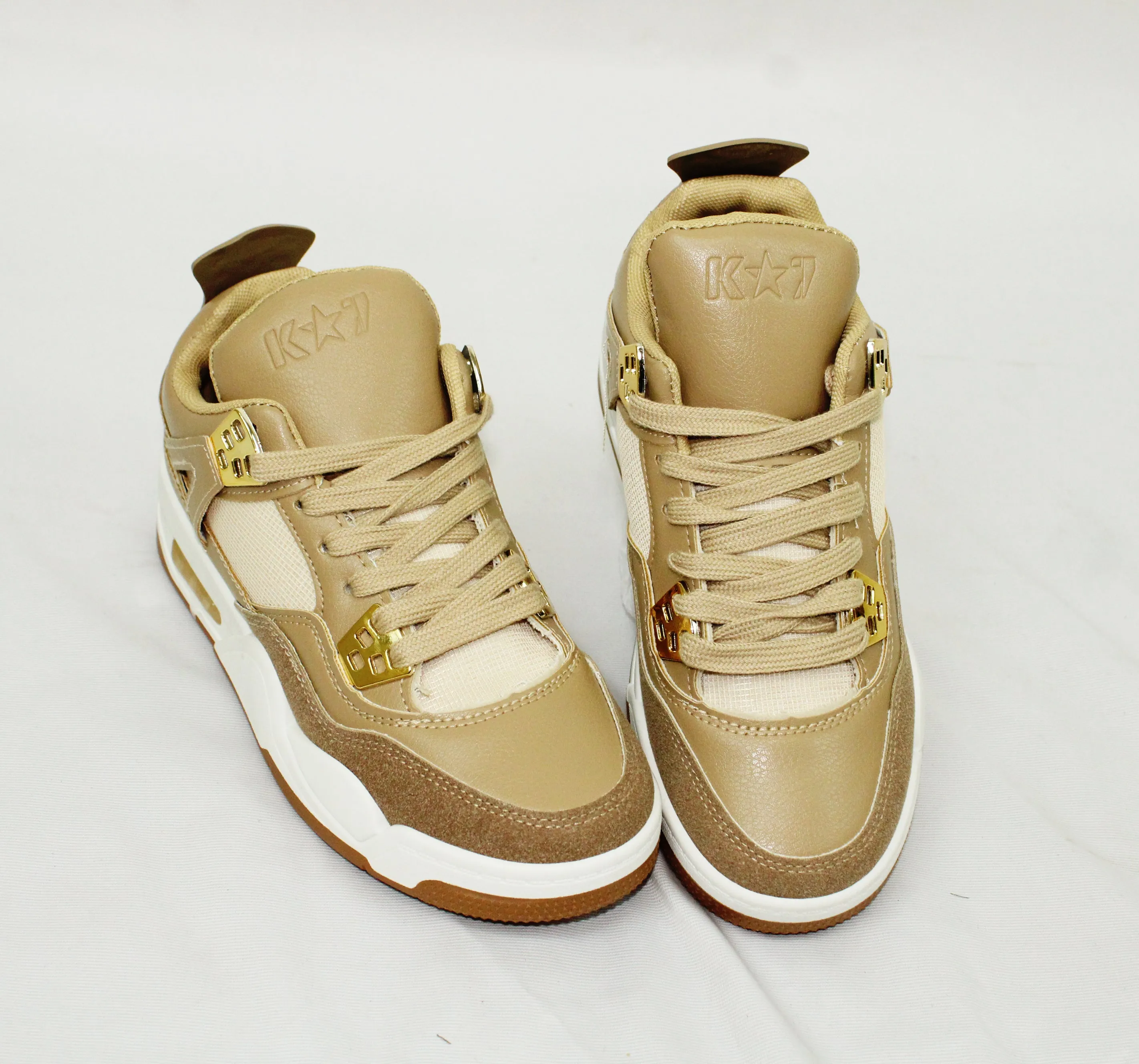 K7 Air Jord Camel Ladies  Sneaker