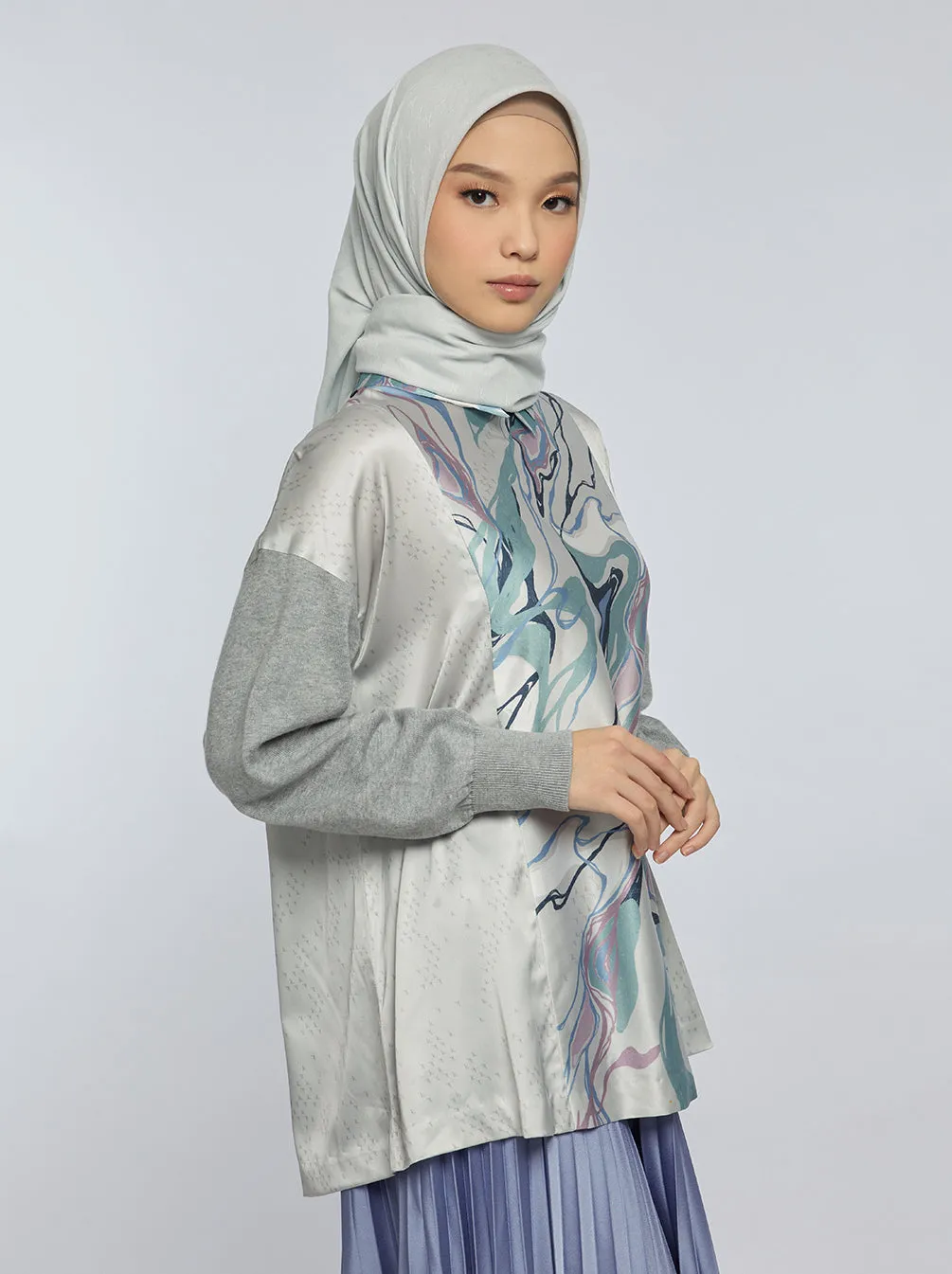 KAIYA TOP GREY PEARL