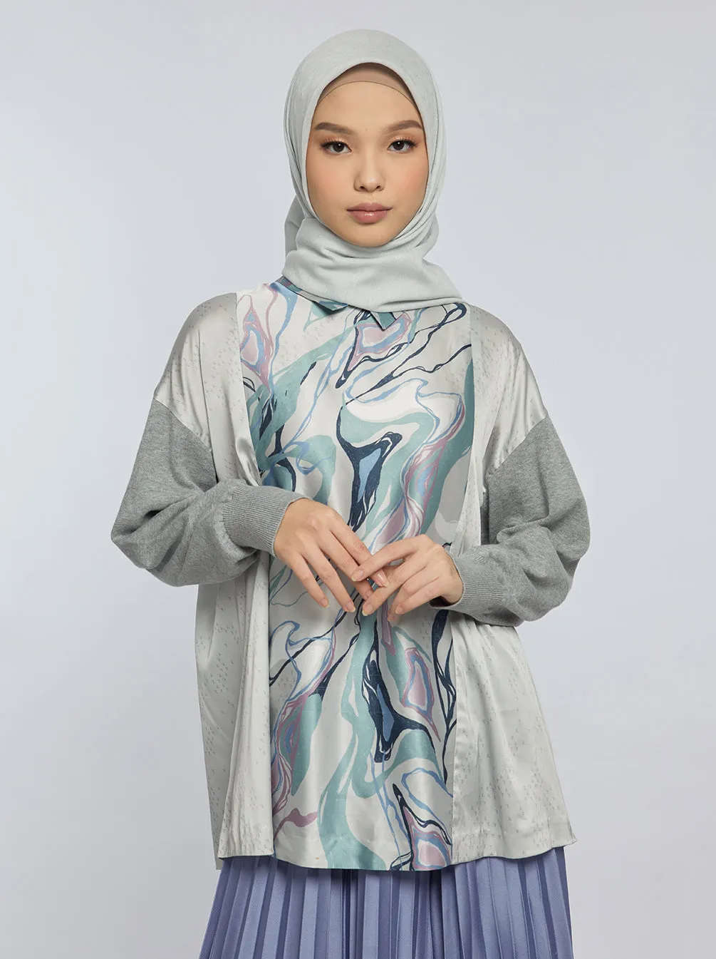 KAIYA TOP GREY PEARL