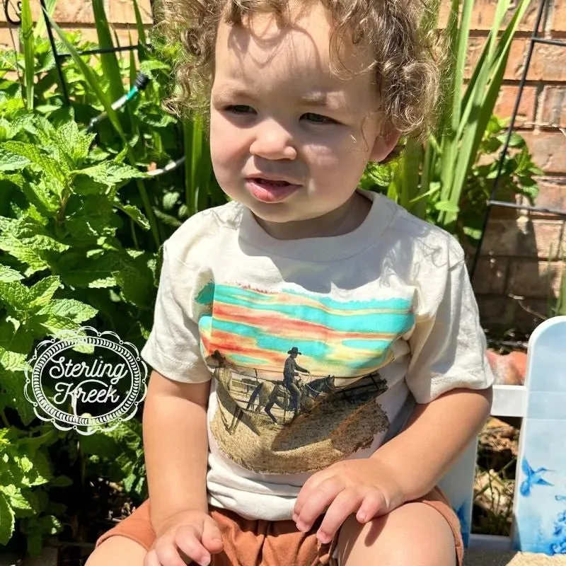 Kids In The Round Pen Tee