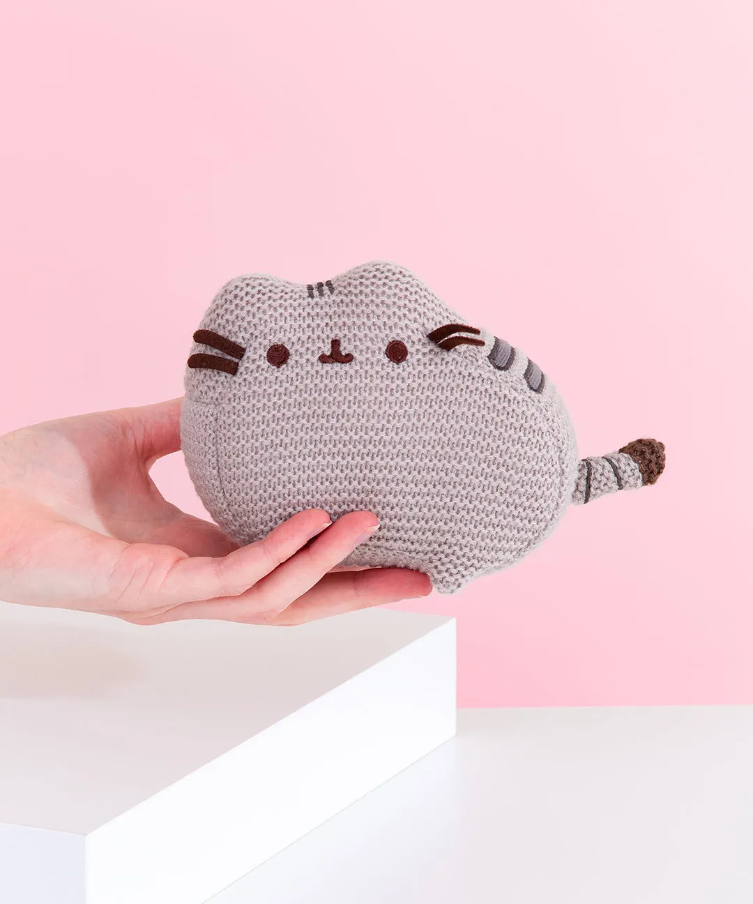 Knit Pusheen Plush