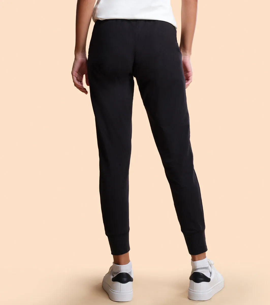 Lounge Jogger | Full Length Cotton Spandex Jogger