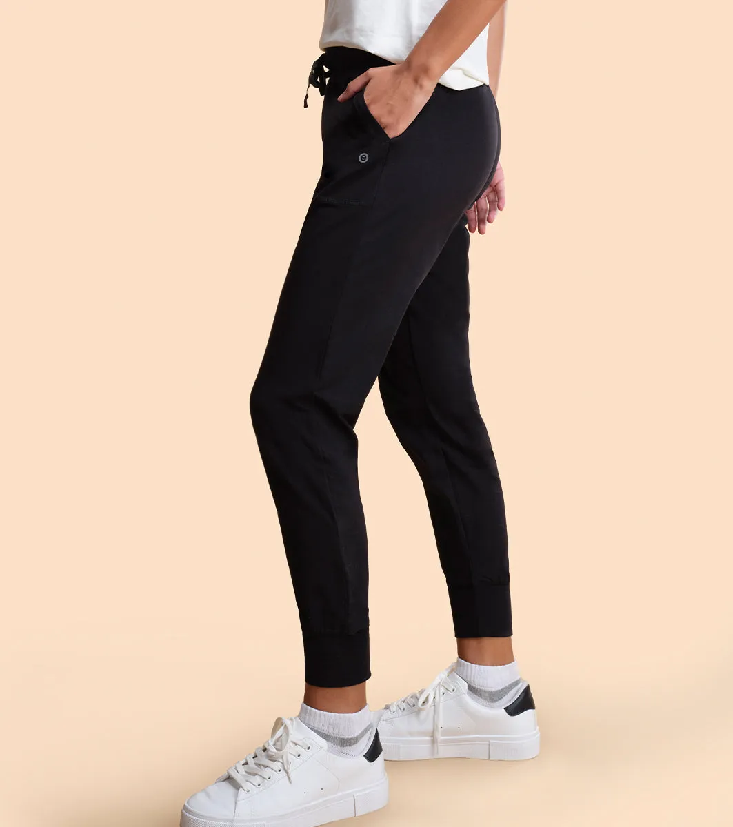 Lounge Jogger | Full Length Cotton Spandex Jogger