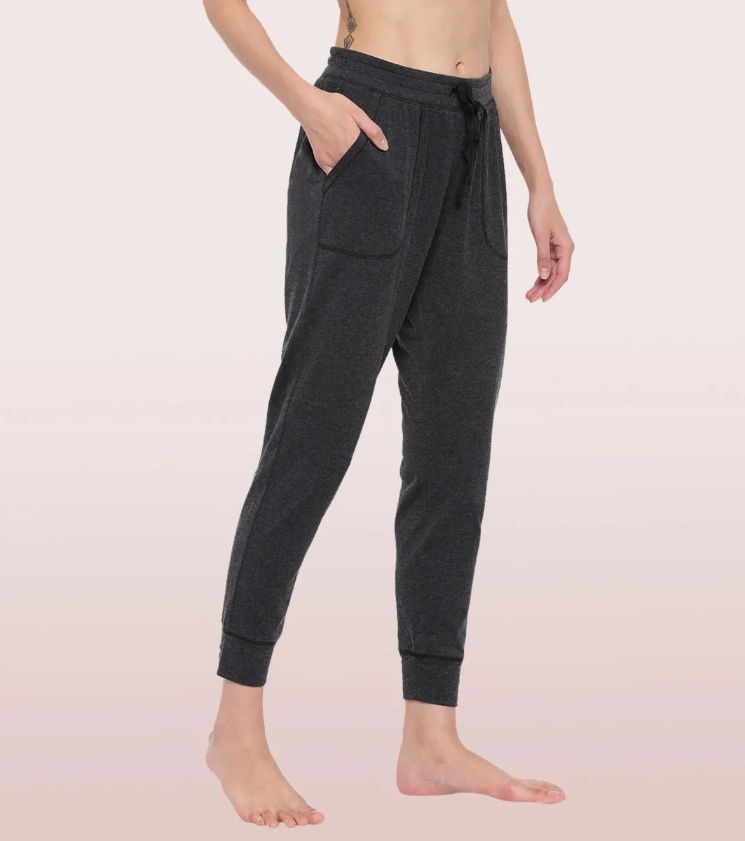 Lounge Jogger | Full Length Cotton Spandex Jogger