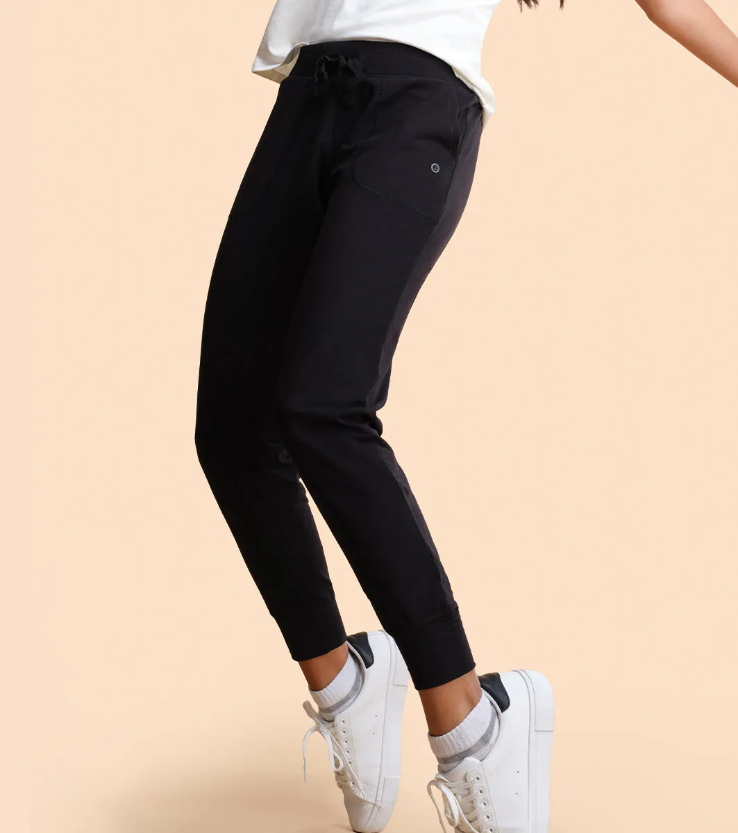 Lounge Jogger | Full Length Cotton Spandex Jogger