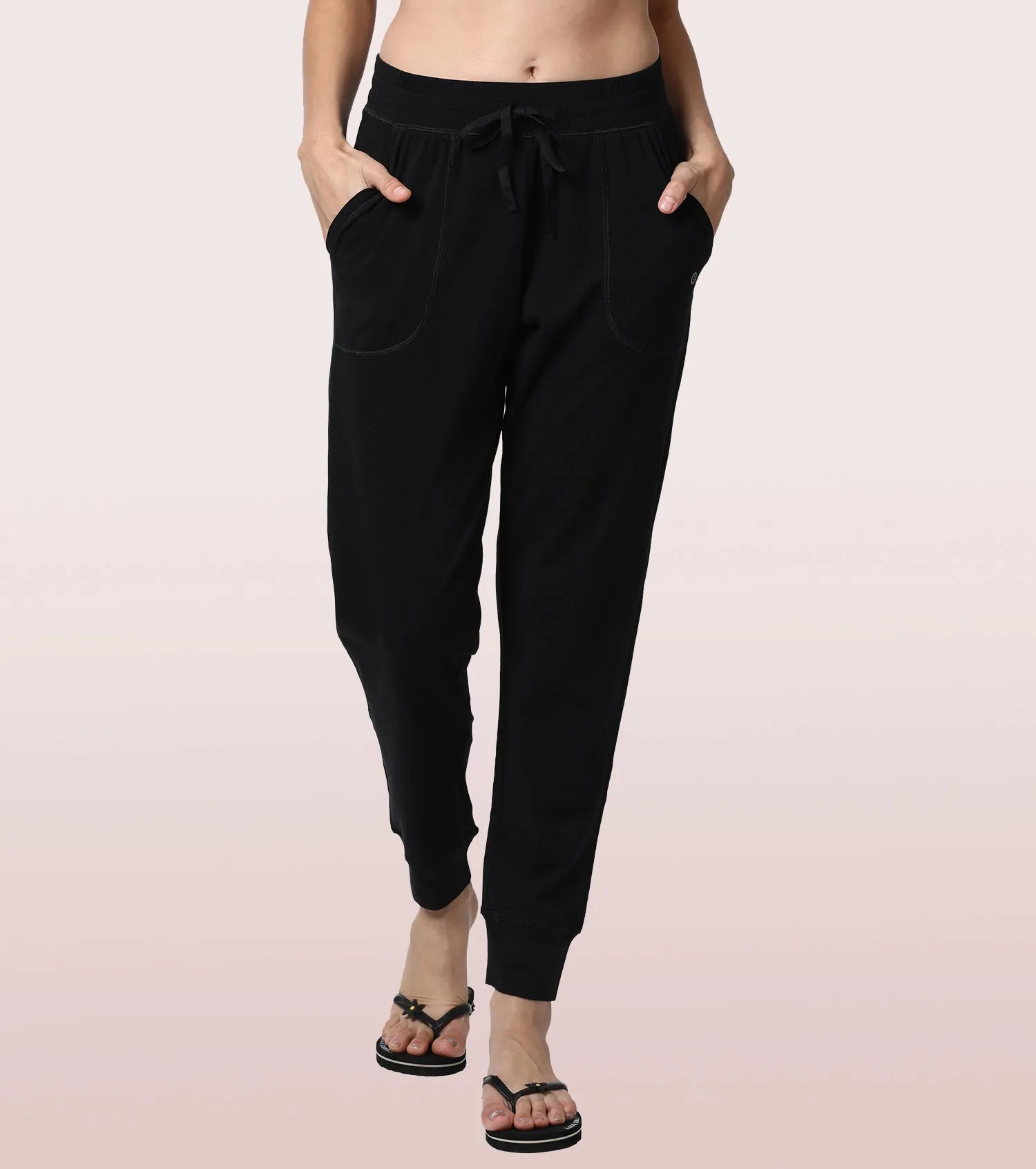 Lounge Jogger | Full Length Cotton Spandex Jogger