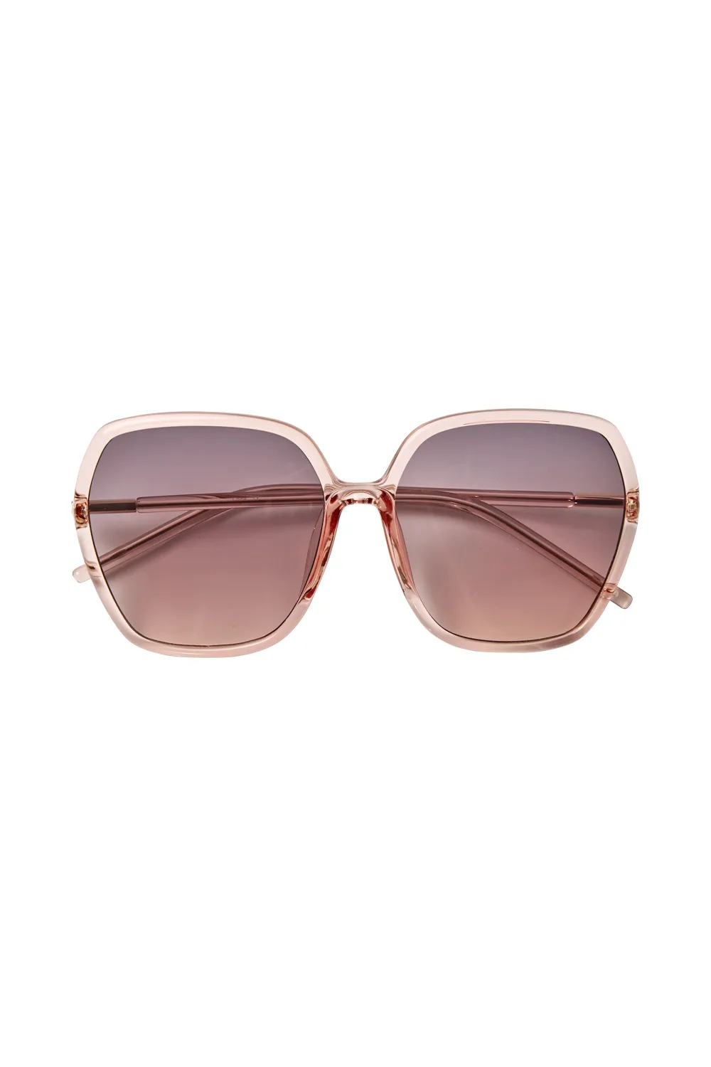 Margot Blush '70s Sunglasses