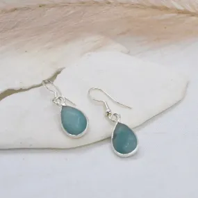 Meelup | Amazonite Sterling Silver Earrings