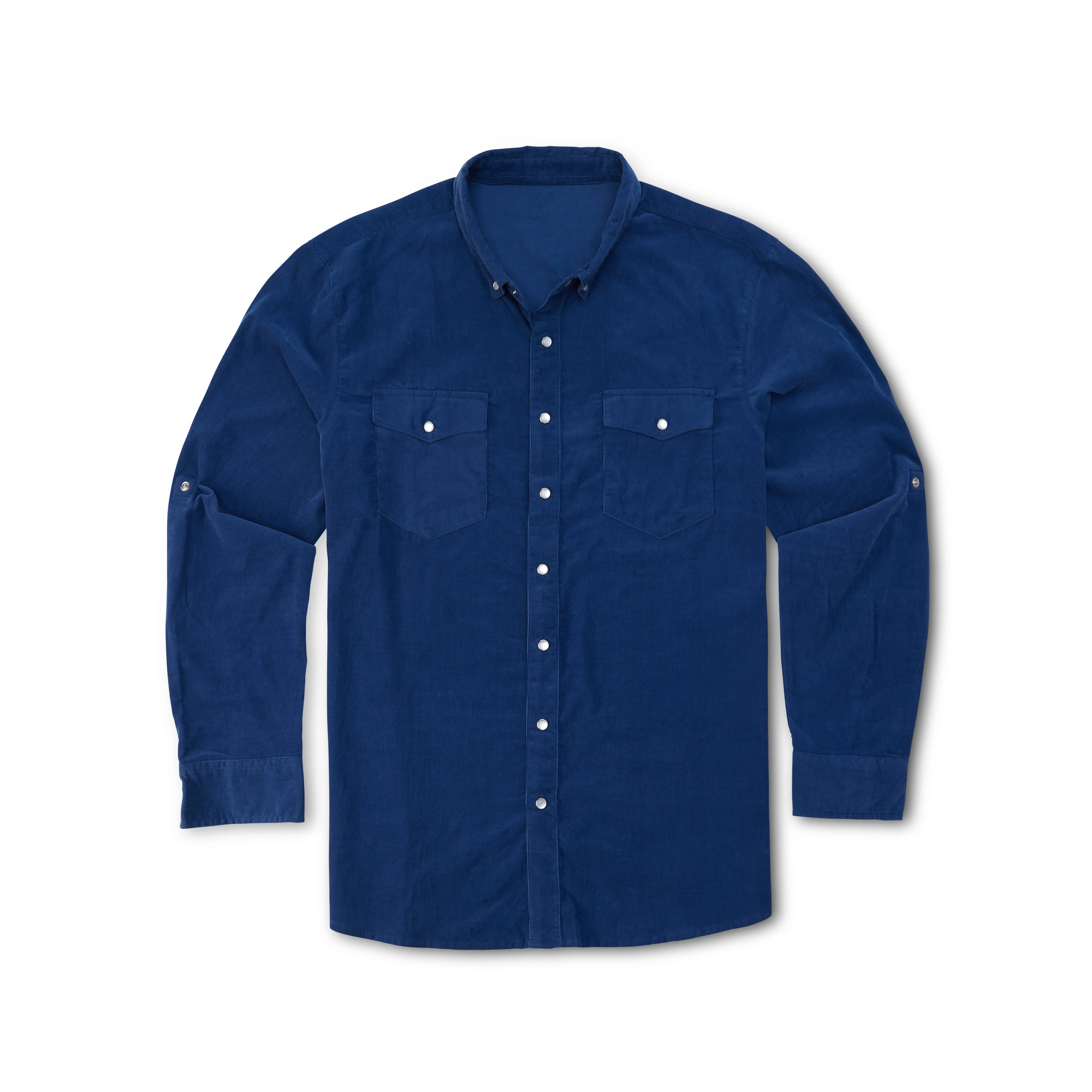 Men's Corduroy Pearl Snap Western Shirt