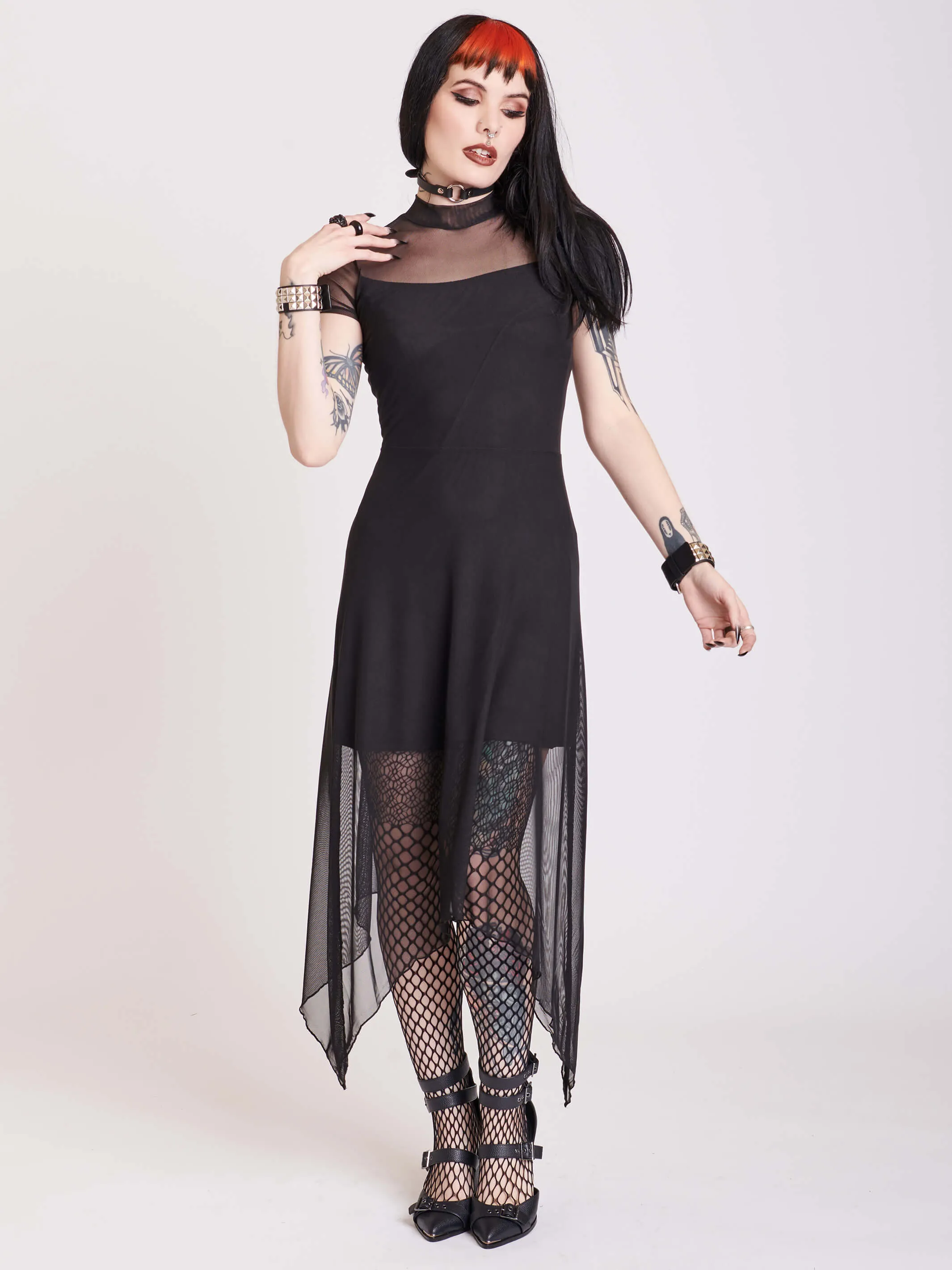 Mesh Fairy Hem Dress