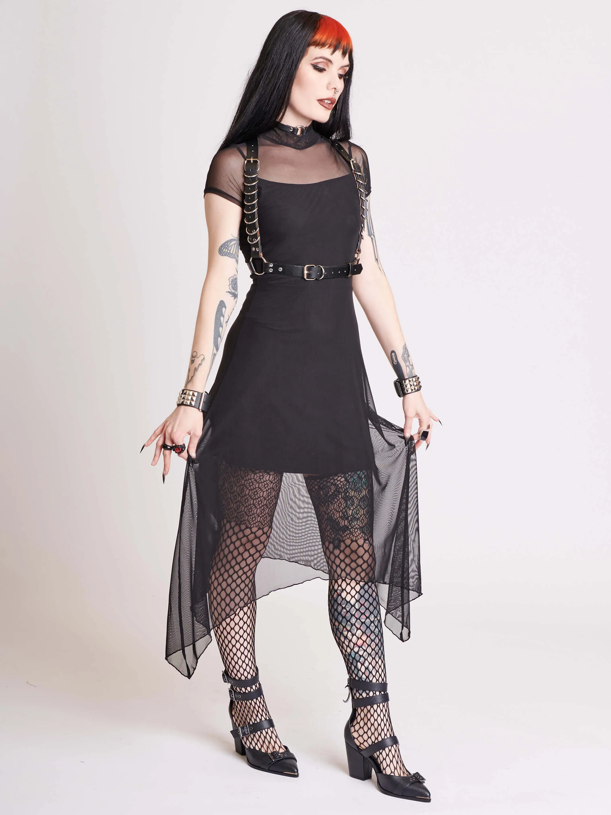 Mesh Fairy Hem Dress