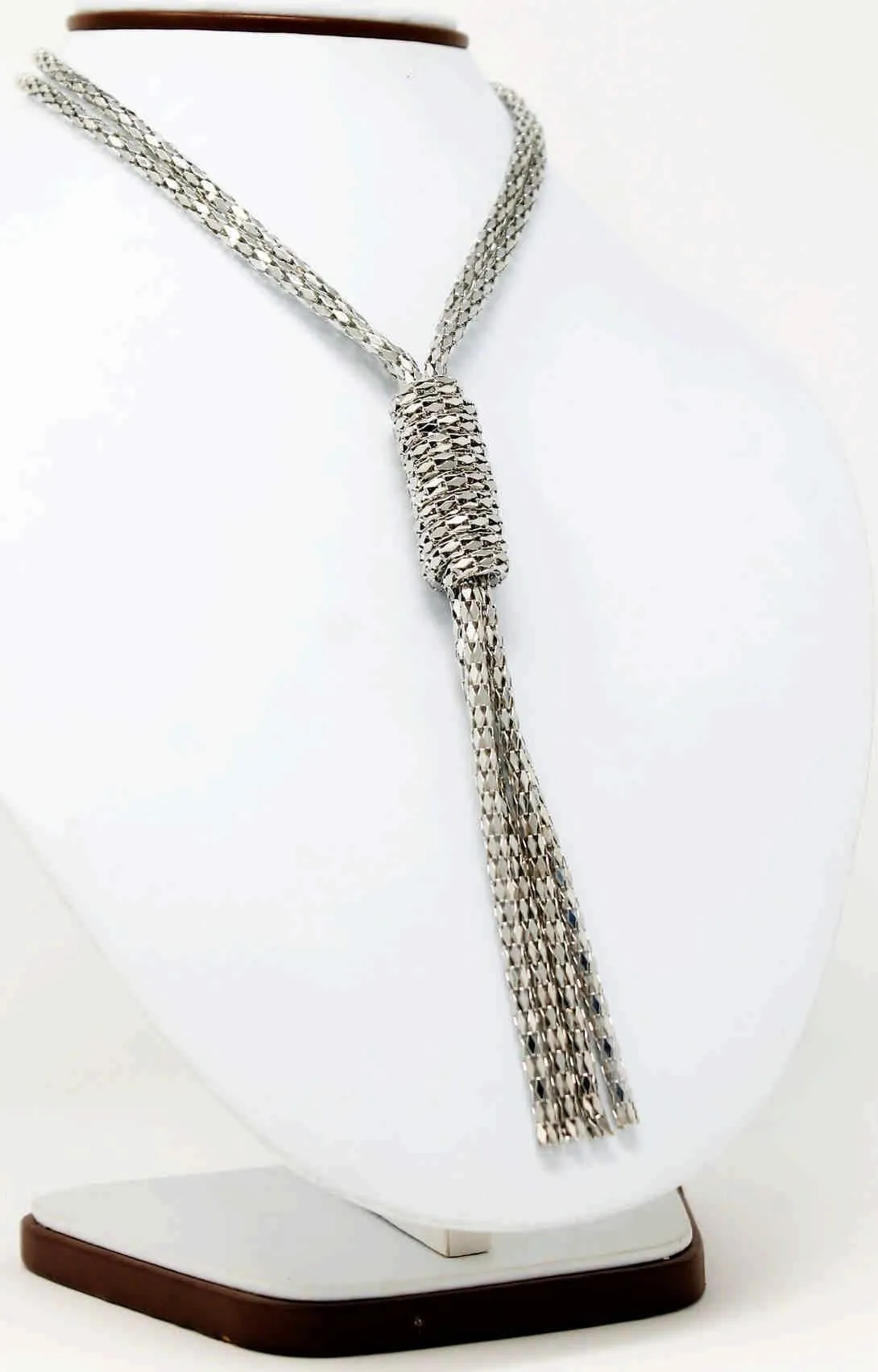 Metal Chain with Rhinestones & Chains Tassels Imitation Fashion Metal Necklace