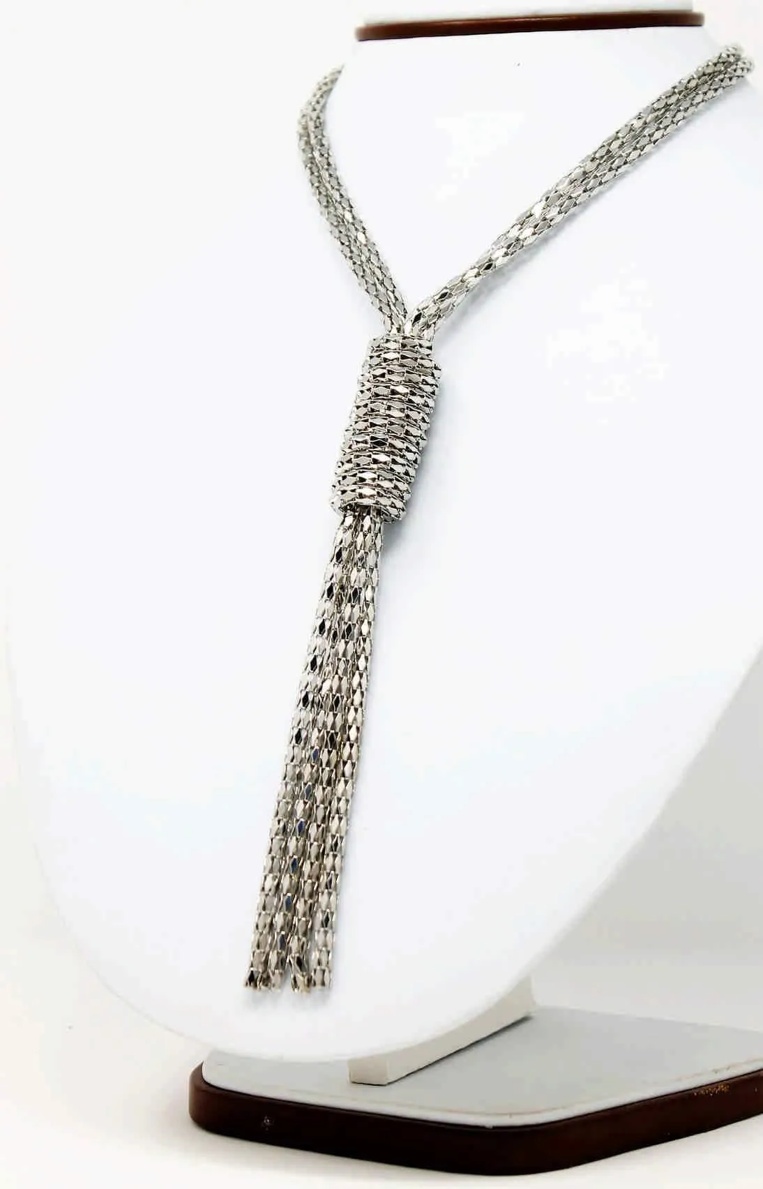 Metal Chain with Rhinestones & Chains Tassels Imitation Fashion Metal Necklace