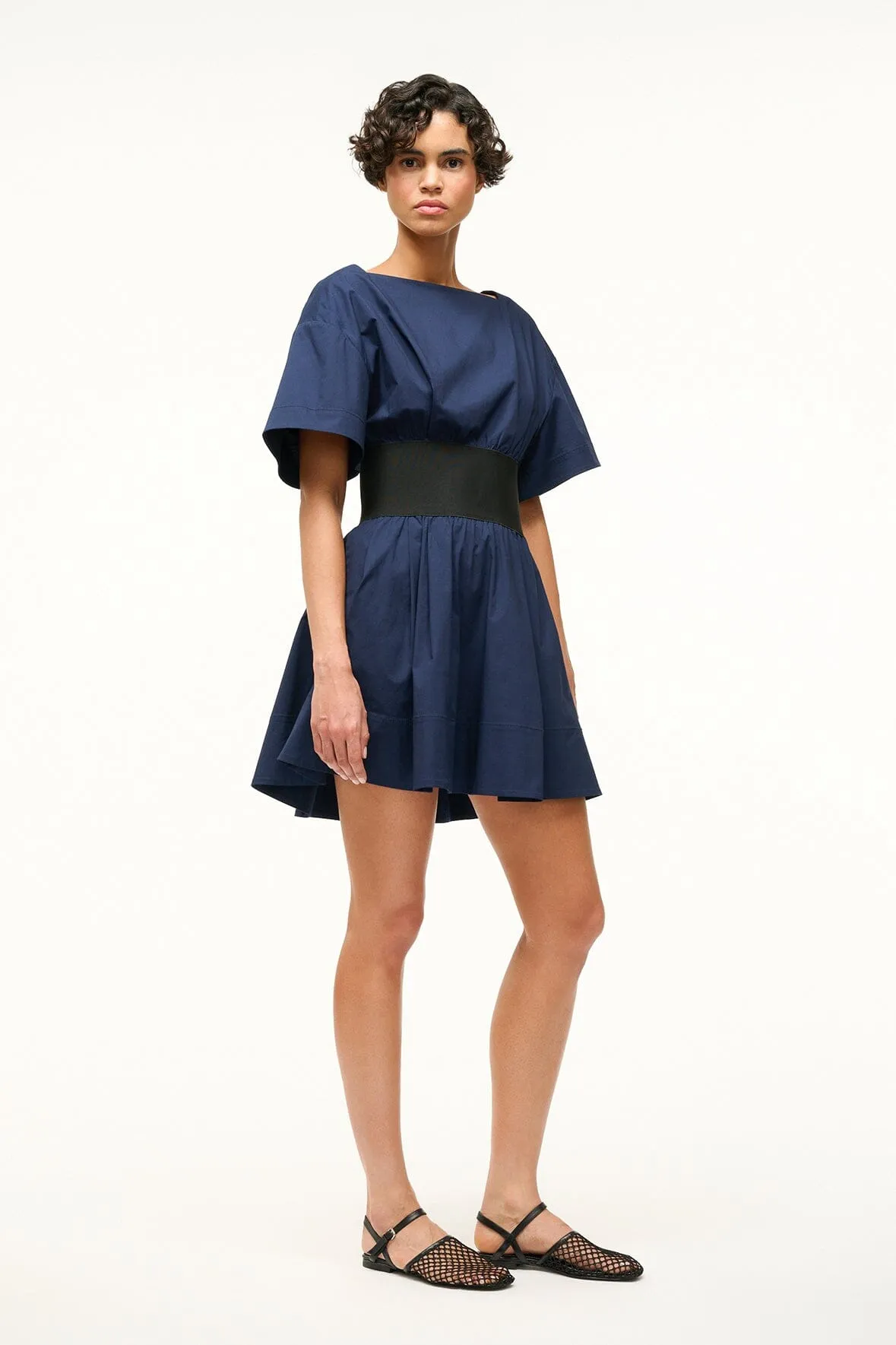 MINI AMY DRESS | NAVY BLACK