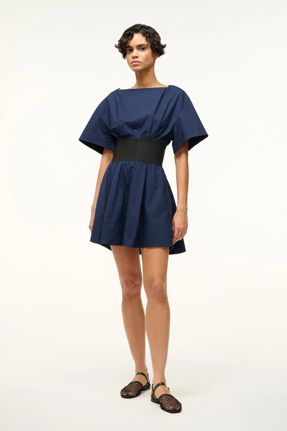 MINI AMY DRESS | NAVY BLACK