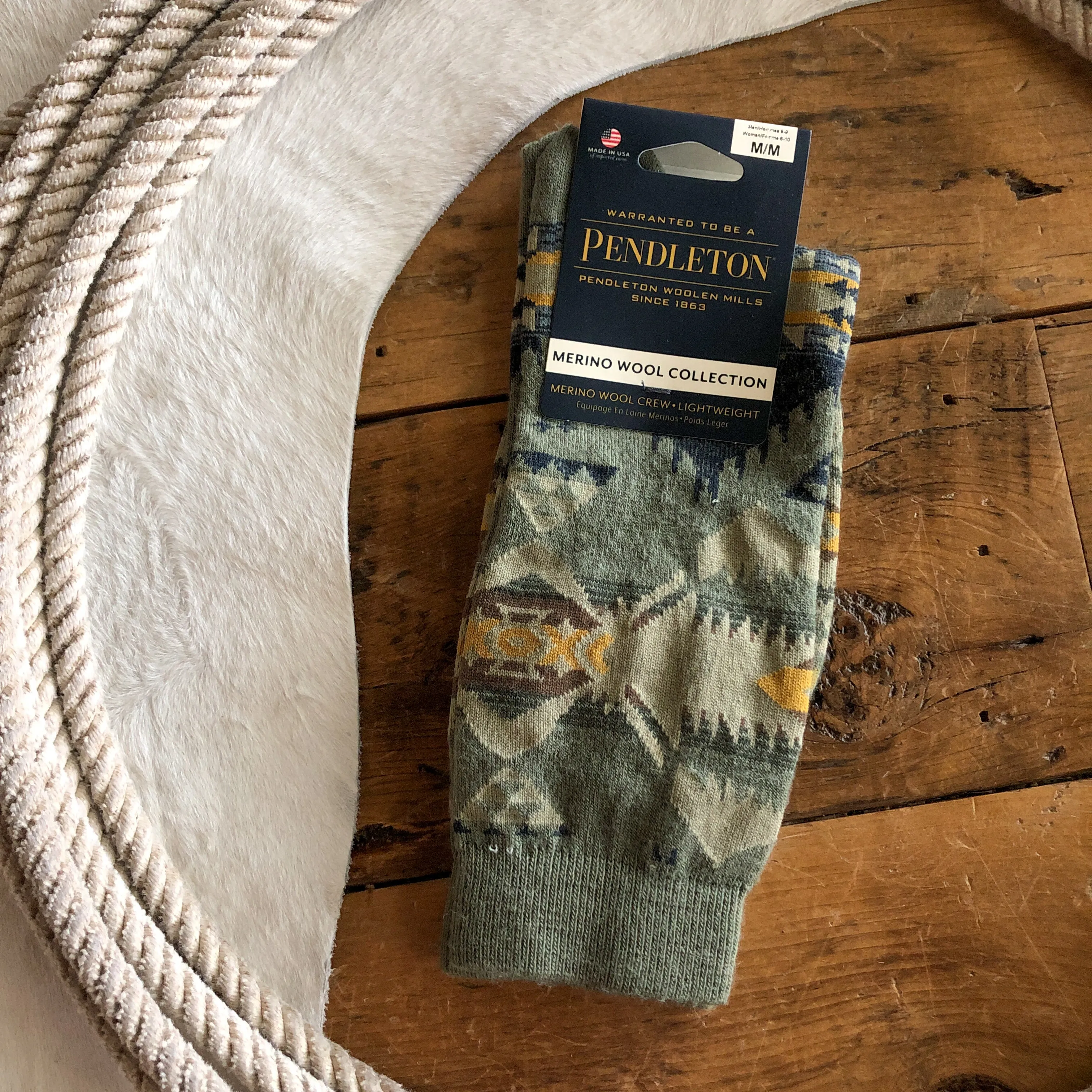 Nehalem Pendleton Crew Sock