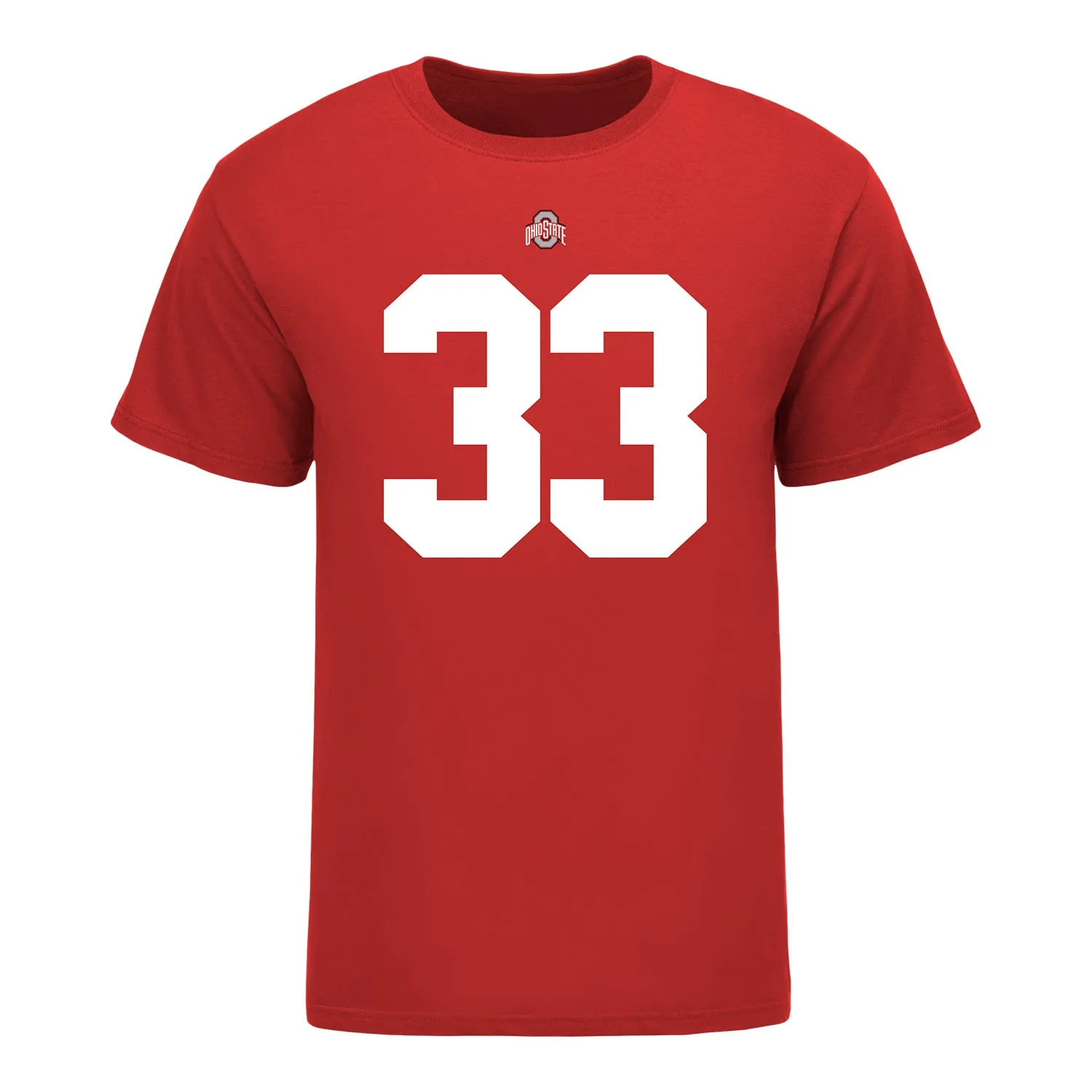 Ohio State Buckeyes Jack Sawyer #33 Student Athlete Football T-Shirt