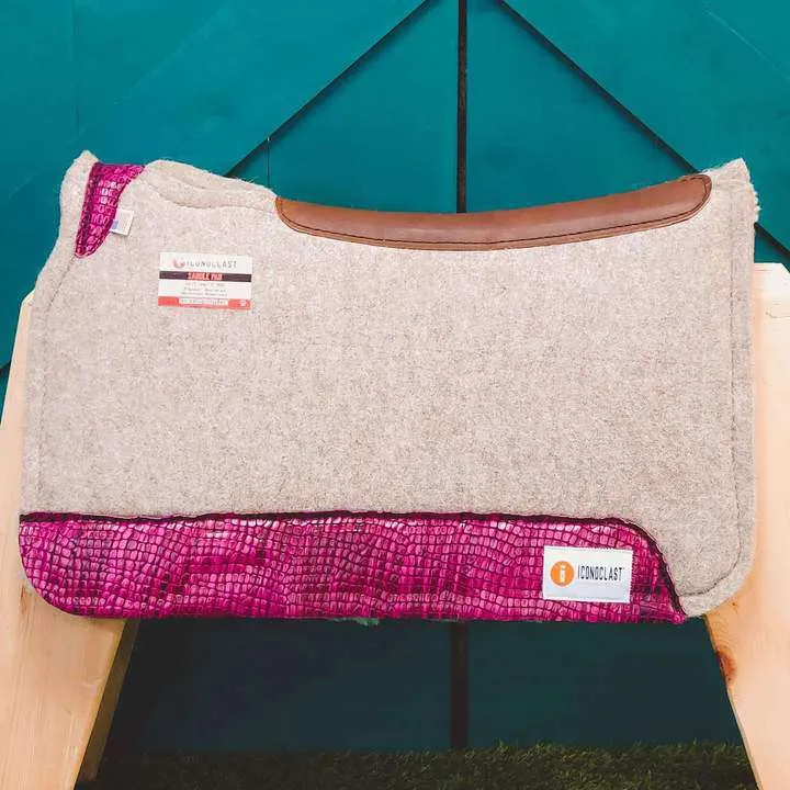 Pink Iconoclast Saddle Pad