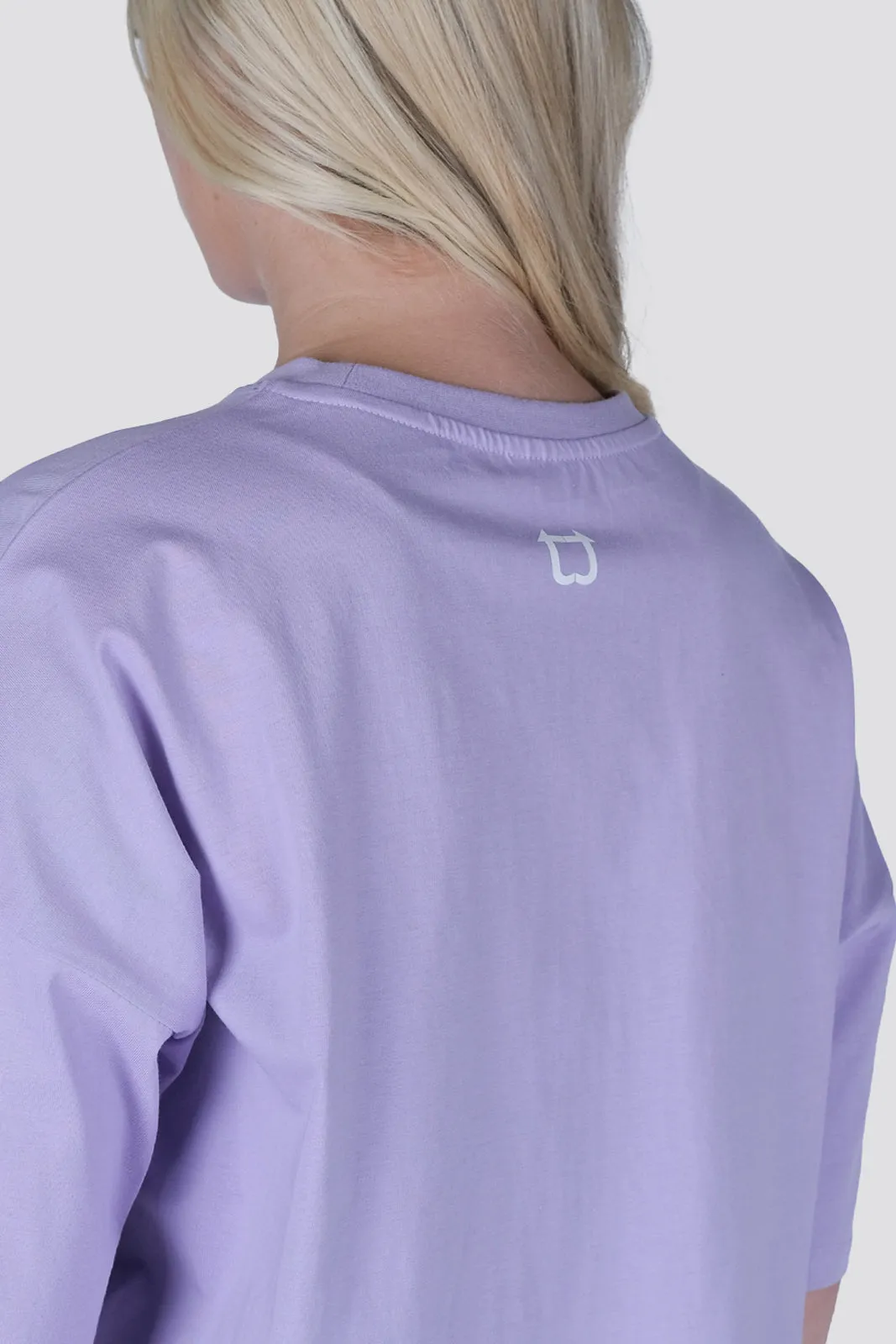 Placid Oversized T-Shirt -Lilac