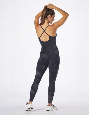 Pure Bodysuit: Black Tie-Dye